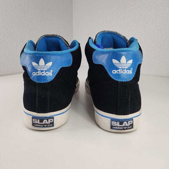 Adidas SLAP Magazine Campus Vulc Mid G08001 Black Blue US 10 Skateboarding Shoes - Picture 5 of 16